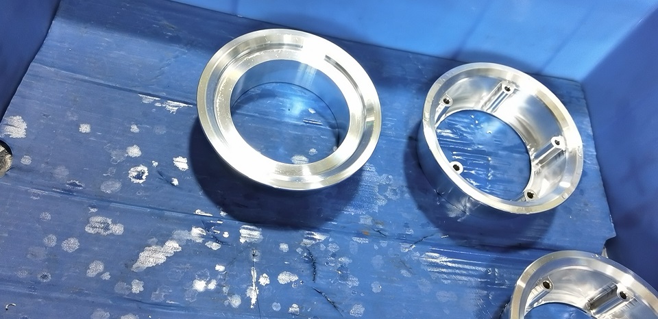 Aluminum components for E